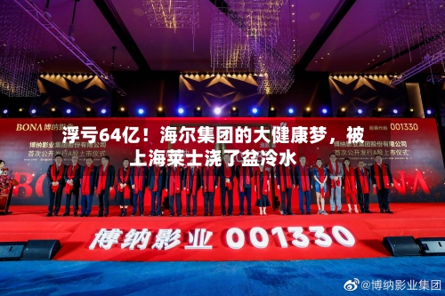 浮亏64亿！海尔集团的大健康梦，被上海莱士浇了盆冷水-第3张图片