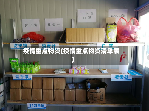 疫情重点物资(疫情重点物资清单表)