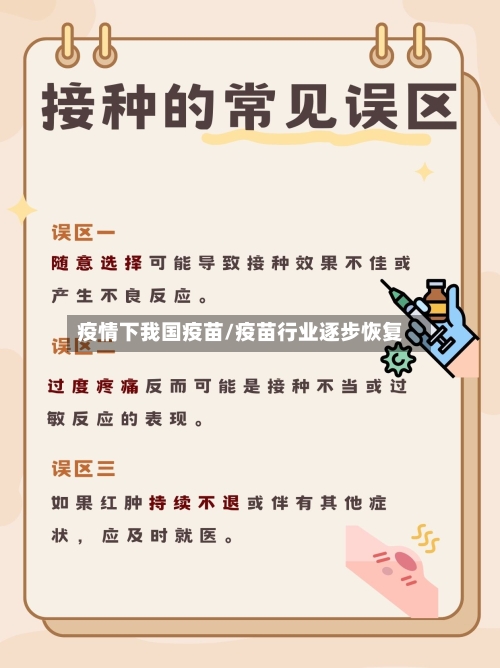 疫情下我国疫苗/疫苗行业逐步恢复